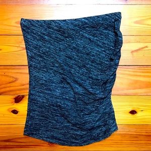 Banana Republic Heather Grey Skirt/Tube Top, EUC L